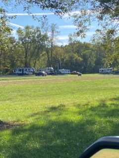 Wide campground view