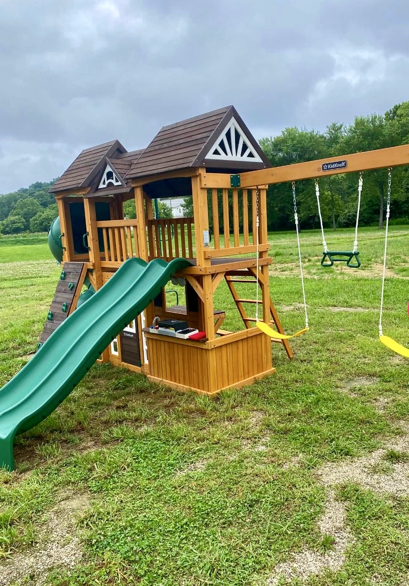Playground at Grayson Little Sandy Campground